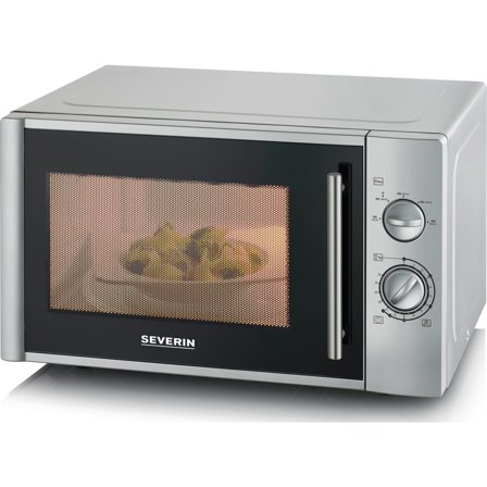Severin Mikrobølgeovn 900 W, 28 liter - Sølv | KitchenOne