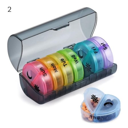 Pilleæske Opbevaringsboks 2 2