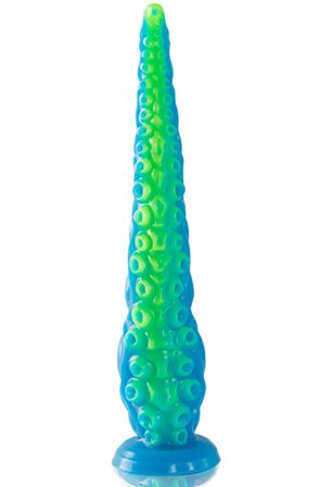 Scylla Fluorescent Tentacle Dildo 25,5 cm - Woome.pl