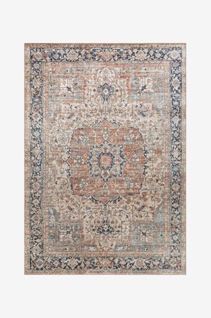 KM Home - Tæppe Amber - Flerfarvet - Fladvævede tæpper - 160X230 - Fra Homeroom