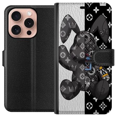 Apple iPhone 16 Pro Tegnebogsetui Kanin LV