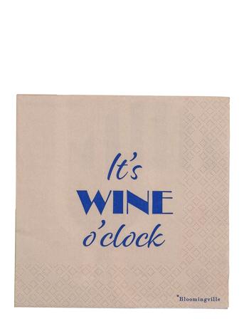 Bloomingville Wine Napkin Multi/patterned