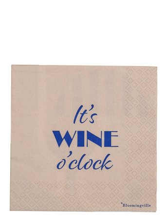Wine Napkin Patterned Bloomingville