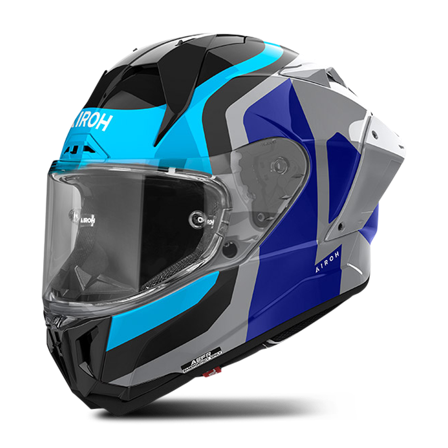 Casco Integrale Airoh GP 800 Competition Blu Lucido M