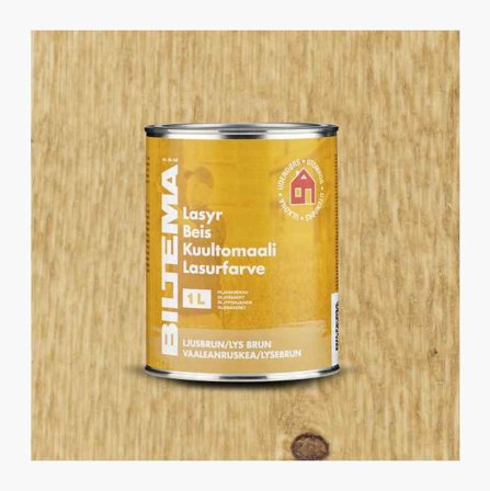 Lasyr ljusbrun 1 liter