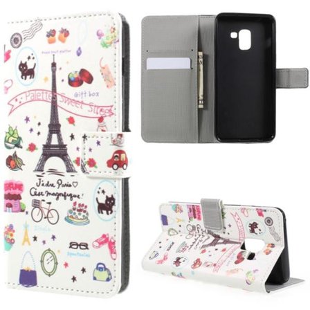 Plånboksfodral Samsung Galaxy A8 (2018) - Paris