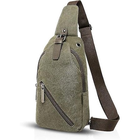 Vintage Sling Bag Messenger Bag En axelväska Ryggsäck Acsergery Crossbody Bag Resväska Present