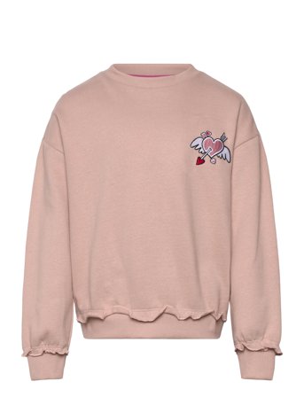 Tnprimrose Os Sweatshirt Pink The New