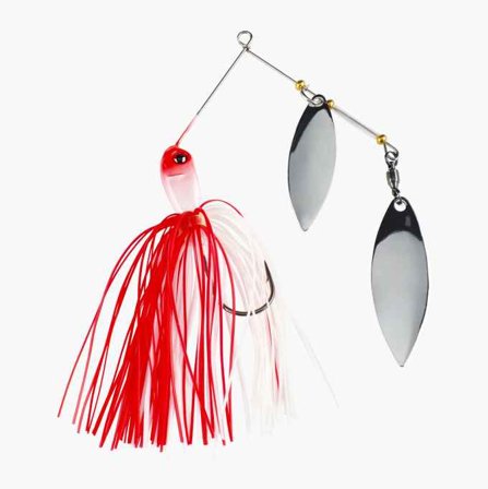 Gäddspinnare 14 g röd/vit