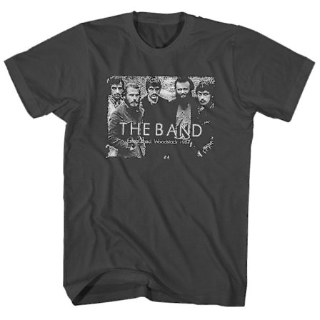The Band T Shirt Etablerad: Woodstock 1967 The Band Shirt