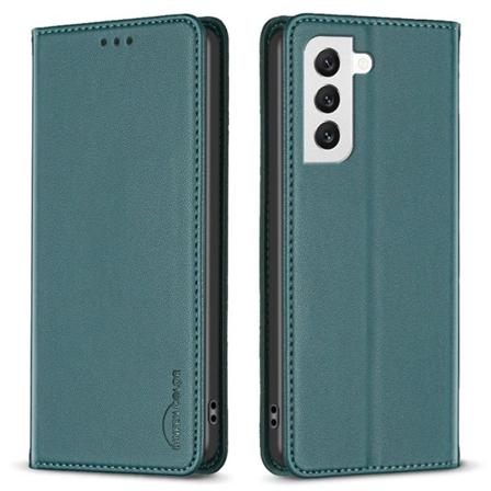 BINFEN COLOR BF18 Samsung Galaxy S21 FE 5G, S21 Lite fodral - Grön Grön