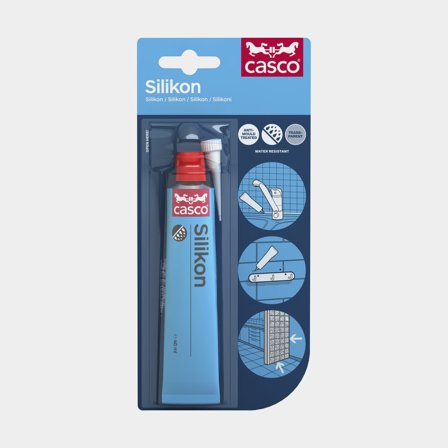 Silicone Casco, 40 ml, transparent