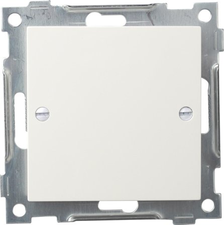 Elko EKO08608 Blindlokk rett 1-romsutførelse, Strømbrytere & vegguttak