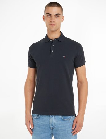 Tommy Hilfiger Core 1985 Slim Polo - Blue - S