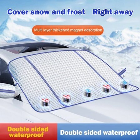 Bil Front Snö Frostskydd Vindruta Solskydd 1