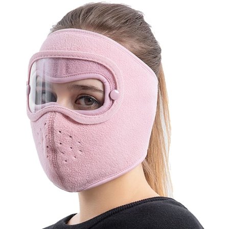 Varm vinter komplett utomhusmask för vindskydd, andningsbar anti-damm för män och kvinnor