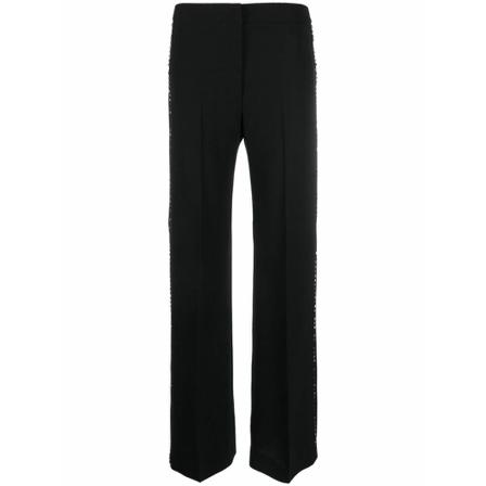 Seventy, Wide Trousers Zwart, Dames, Maat:M