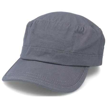 Beechfield - Graphite Grey Army Army Grey Cap - @ Hatstore