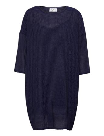 Square Long Dress Navy R/H Studio