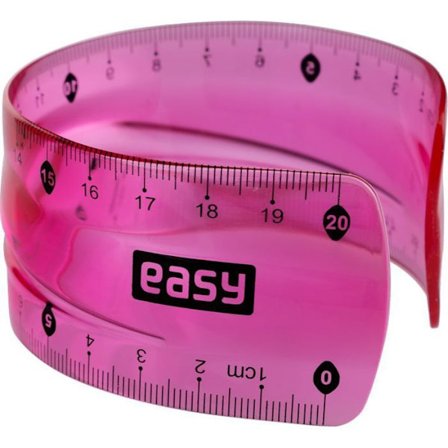 Maskin för styrd belastning - tillbehör till maskin för styrd belastning Easy Set med 3 flexibla regler i rosa