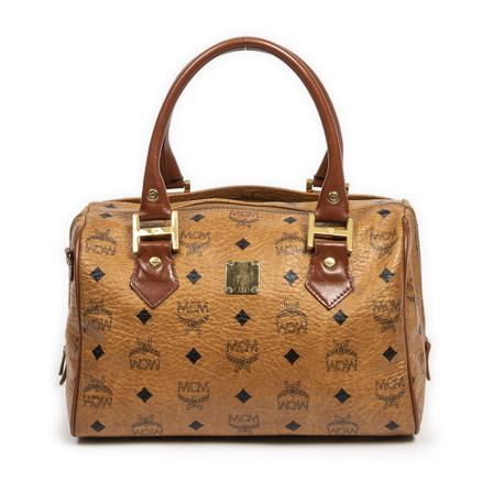 MCM Pre-owned, Pre-owned Handbags Bruin, Dames, Maat:ONE Size