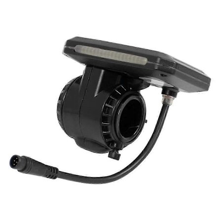 Elektrisk Scooter LCD Display Meter 36V-60V Panel Display Dashboard Kompatibel med Kwheel S12 G Booster E-Scooter Sort SZRH A-WELLNGS