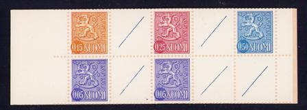 Finland 1972 - MICHEL MH5 (Cover c) - Postfrisk hæfte