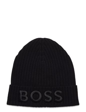 Zaryan Accessories Headwear Beanies Svart BOSS