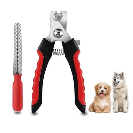 Hund Katt Nagelklippare - Kloklippare för Hundar och Katter Stora till Små Raser med Gratis Nagelfil, Professionella Djur Nagelklippare