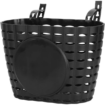Cykelkurv til børn, Kurv Plastik Front Håndlavet Taske Multifunktionel Styrkurv Opbevaring til Scootere eller Børnecykler