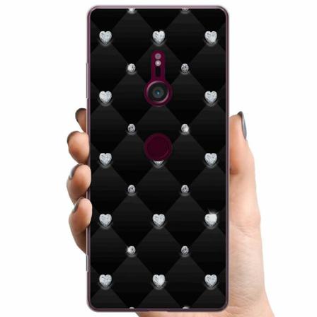 Sony Xperia Xz3 Tpu Mobilskal Diamant Hjärta
