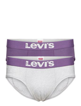 Levis Men Solid Basic Brief 2P Underbukser Y-frontunderbukser Multi/mønstret Levi ́s