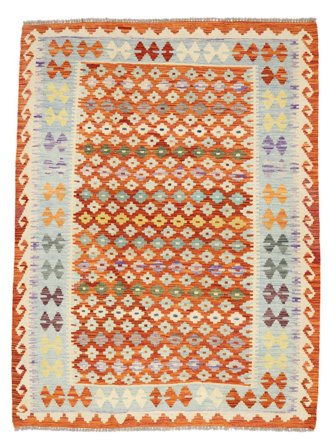 Kilim Afghan Old Style Rug Oriental (Wool, Afghanistan)