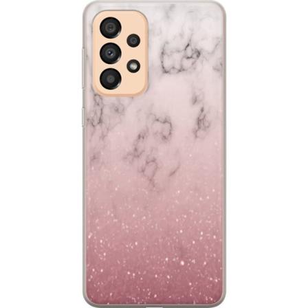 Samsung Galaxy A33 5G Läpinäkyvä kuori Kimalteleva ja marmo