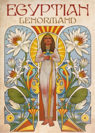 Egyptian art nouveau lenormand oracle. Con Libro Riccardo Minetti