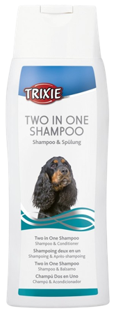 Trixie - Two-in-One sjampo, 250 ml - Hund - Pelspleie Trim- og hundebad - Hundesjampo - ZOO.no