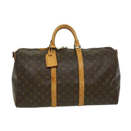 Louis Vuitton Vintage, Pre-owned Keepall 50 Bag Bruin, unisex, Maat:ONE Size