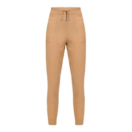 Pinko, Vitiano trouser razid wool wool Beige, Dames, Maat:M,wol