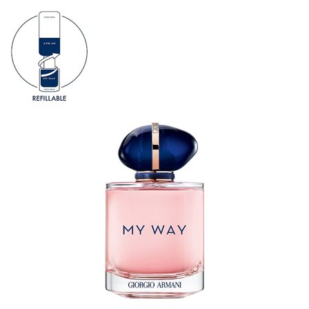 Armani My Way Eau de Parfum 90 ml, Parfumer & Dufte, Til Hende, Eau De Parfum