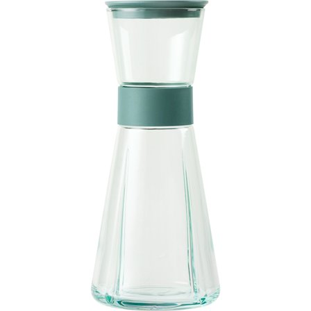 Rosendahl Grand Cru Recycled vandkaraffel med grønt låg, klar, 90 cl | KitchenOne