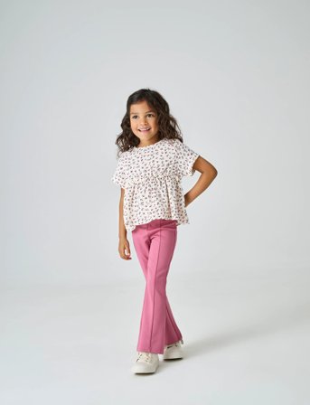 Kids Only Kmgpaige Life Flared Pnt Noos - Pink - 104