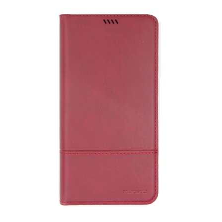 iPhone XS Max Plånboksfodral med Stativ Nuoku - Mörkröd