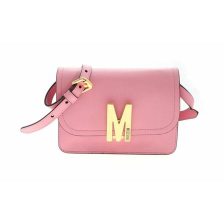 Moschino, M Mini Bag Roze, Dames, Maat:ONE Size