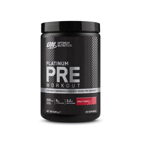 Optimum Nutrition Platinum Pre-Workout - 420 g - Fruit Punch - Pre-workout