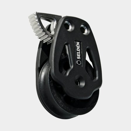 Seldén 80 mm Plain Bearing Block - Cheek, Quick-Lock, Anti-clockwise (408-001-18)