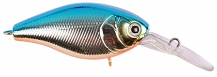 Cranky X Deep 6cm, 15gr - Blue Silver OB
