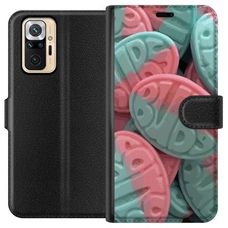 Kompatibelt Plånboksfodral till Xiaomi Xiaomi Redmi Note 10 Pro BUBS Giant Sour Skulls