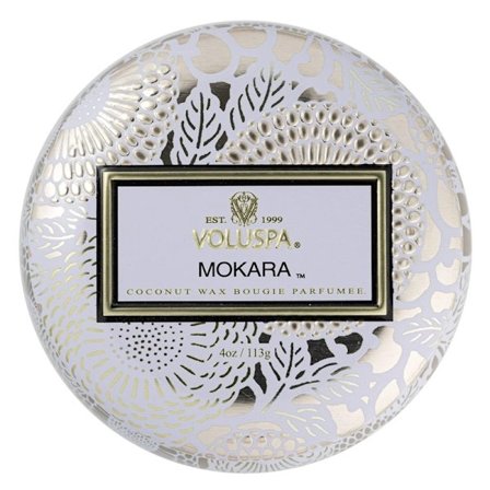 Voluspa Decorative Tin Candle Mokara 113g