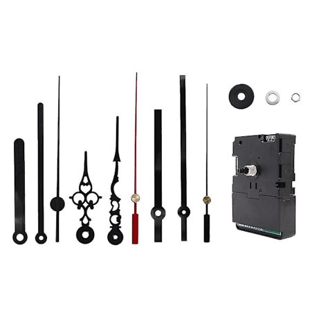 1 sett DIY Smart Wifi Klokkebevegelse Kit Automatisk Tidjustering Lydløs Bevegelse Klokketilbehør