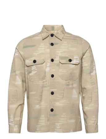 Topper Voiles Ls Shirt Beige Gabba